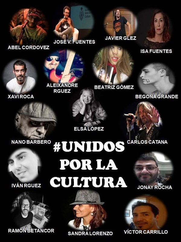 Artistas y creativos palmeros 🎨🎤🎭, "Unidos por la Cultura" 