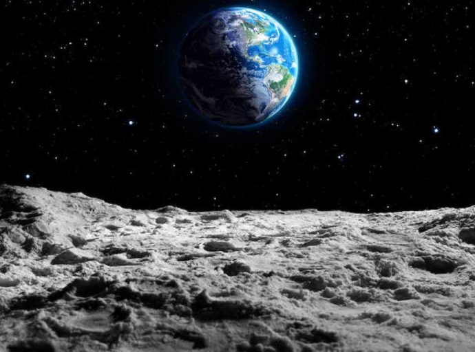 Así se ve el movimiento de la Tierra 🌍 desde la Luna 🌖