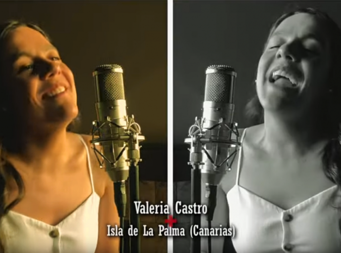 👩🏻‍🎤 La palmera Valeria Castro🎤 , junto a los mejores de España en el nuevo 'Pero a tu lado' 🎶 de Los Secretos