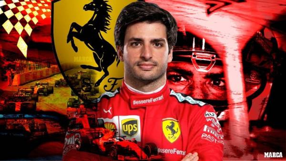 Carlos Sainz ficha por Ferrari en 2021 🏎️ y devuelve la ilusión a los