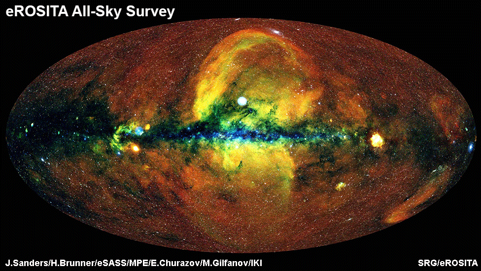 Presentan el mapa 🗺 más completo del universo 🌌 en rayos X