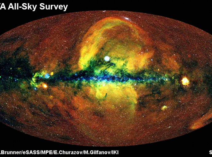 Presentan el mapa 🗺 más completo del universo 🌌 en rayos X