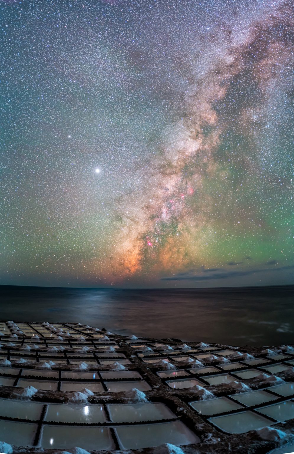 Así se ve la Vía Láctea💫  desde Las Salinas de Fuencaliente 😍📷