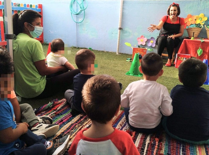 Los escolares de Puntallana👦🏻👧🏼 se adentran en el maravilloso mundo de los ‘Cuentos Animalindos’📖🐔🐷🐮