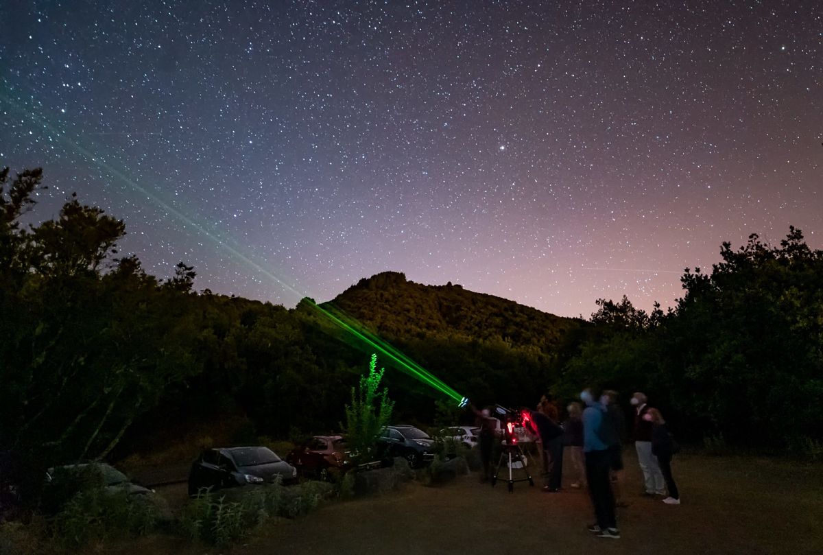 Una observación astronómica🔭 para agradecer a los sanitarios👩‍⚕️👨‍⚕️ su labor en la lucha contra la COVID🦠