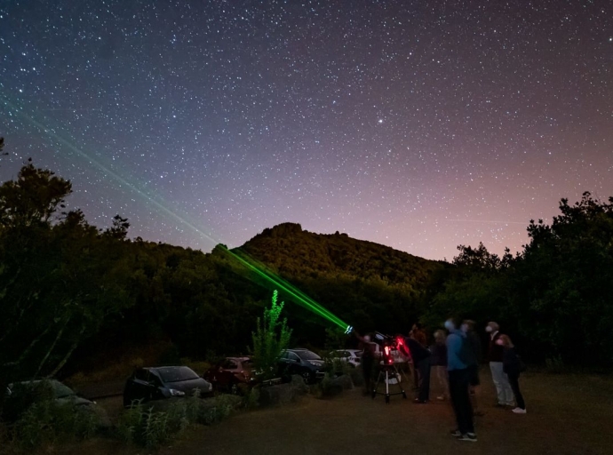 Una observación astronómica🔭 para agradecer a los sanitarios👩‍⚕️👨‍⚕️ su labor en la lucha contra la COVID🦠