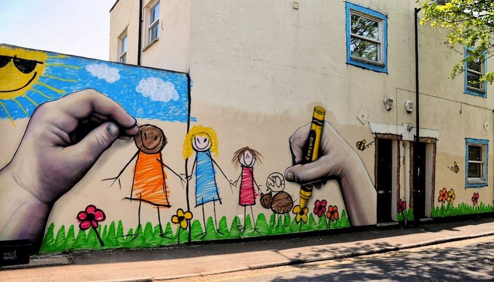 Tazacorte acerca el arte urbano 🎨🖌 a los más pequeños👧👦 con el proyecto RURALIZARTE