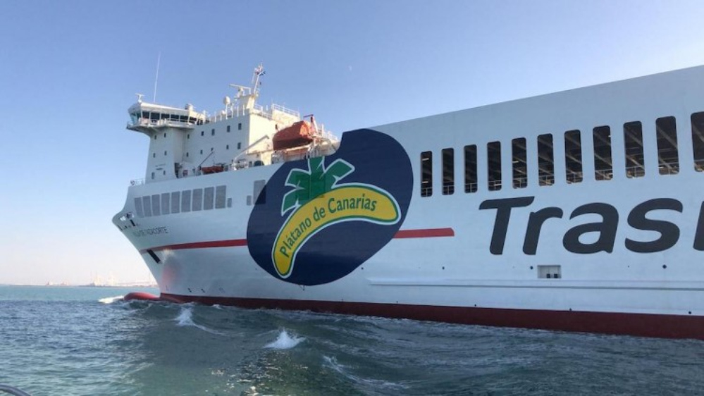 El buque 'Villa de Tazacorte' 🚢arribará por primera vez a La Palma el 2 de diciembre👏