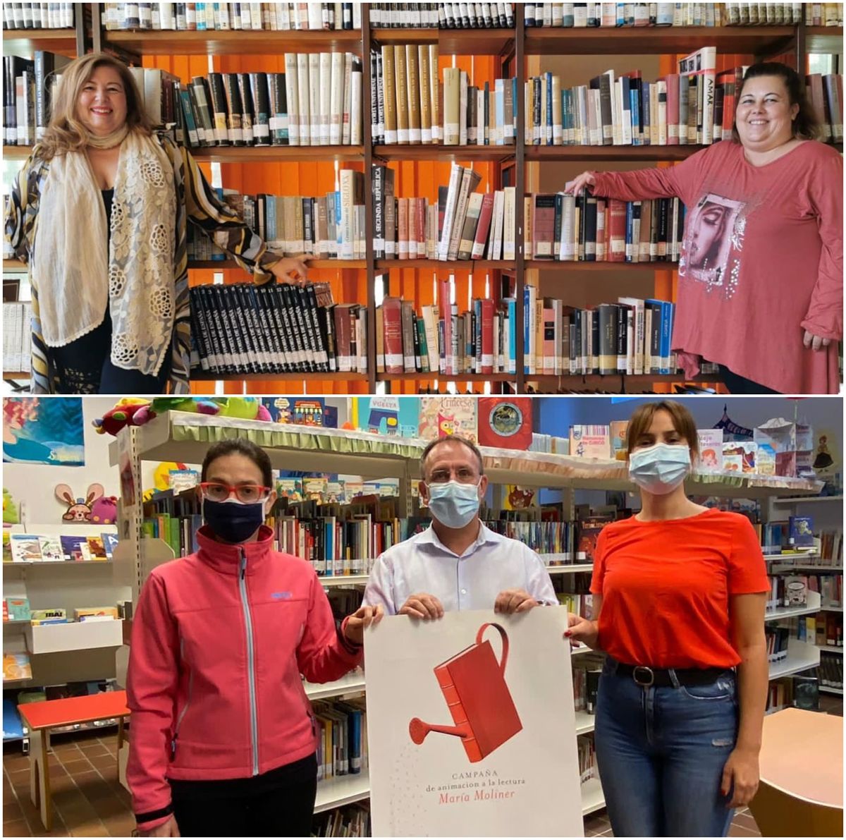 Las bibliotecas de Los Llanos y El Paso📖📚 son premiadas en el concurso nacional "María Moliner"👏😃