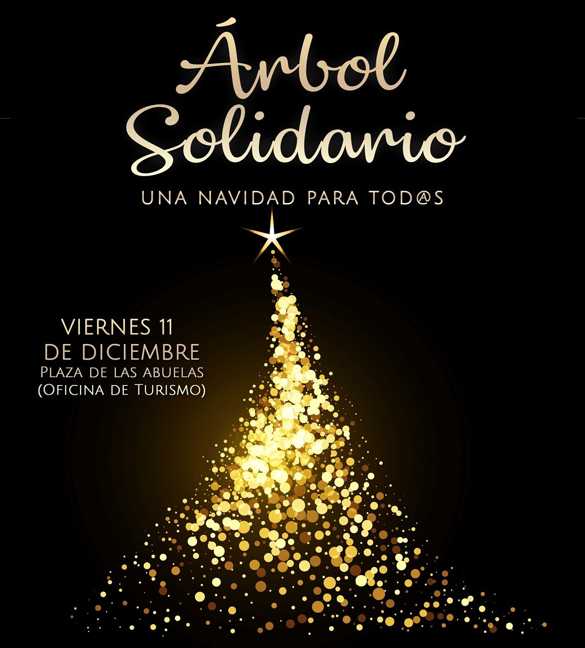 ‘El Árbol Solidario’ 🎄 vuelve a acercar la Navidad 🎁 a todos los vecinos de El Paso🌲