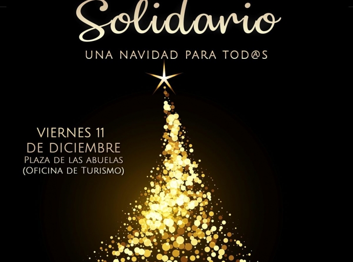 ‘El Árbol Solidario’ 🎄 vuelve a acercar la Navidad 🎁 a todos los vecinos de El Paso🌲