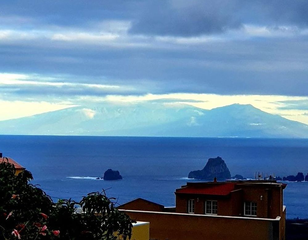 La imagen de La Palma 🌄☁ que enamoró 💖 a los herreños