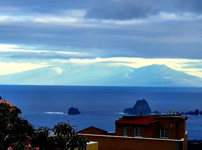 La imagen de La Palma 🌄☁ que enamoró 💖 a los herreños