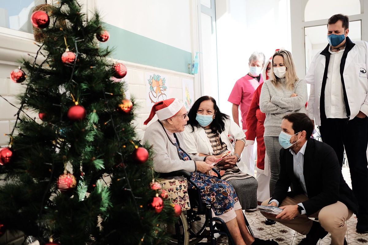  Llega la Navidad 🎄 al Hospital de Dolores🏥👴👵