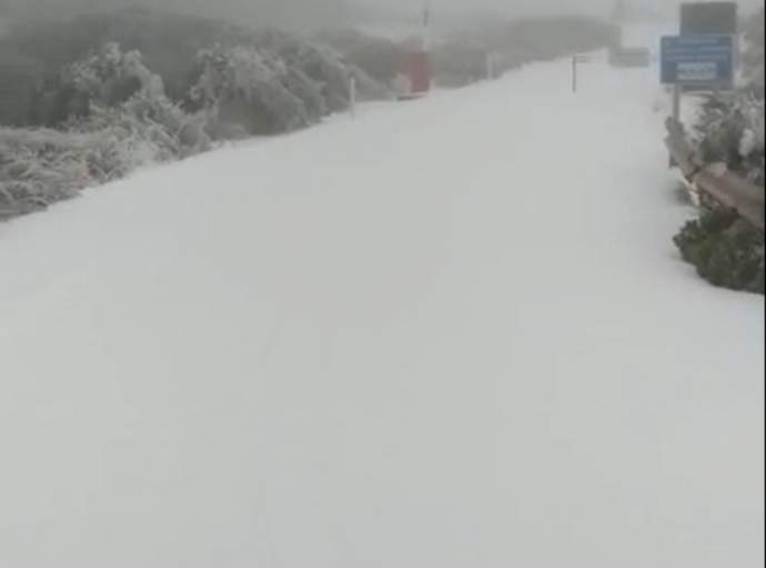 La imagen más bonita 😍 del Roque de Los Muchachos 🏔❄