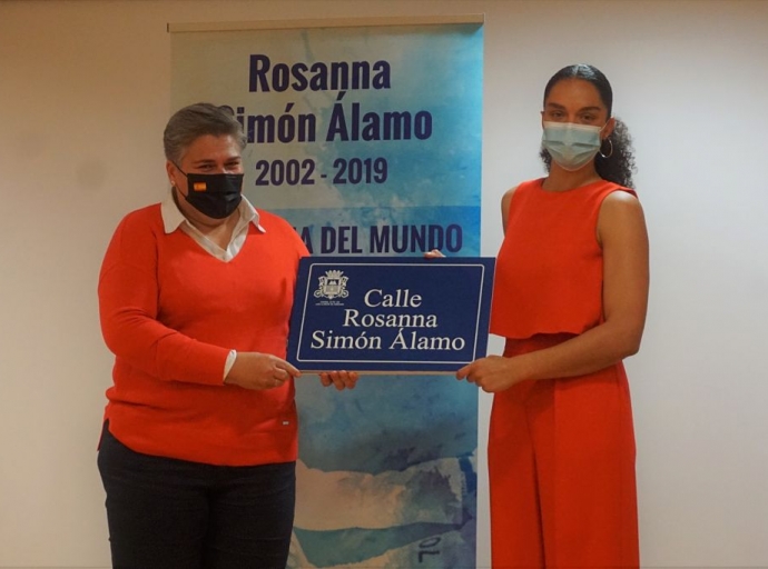 Los Llanos asigna una calle 👏🙂 a Rosana Simón en homenaje a la campeona del mundo🥇