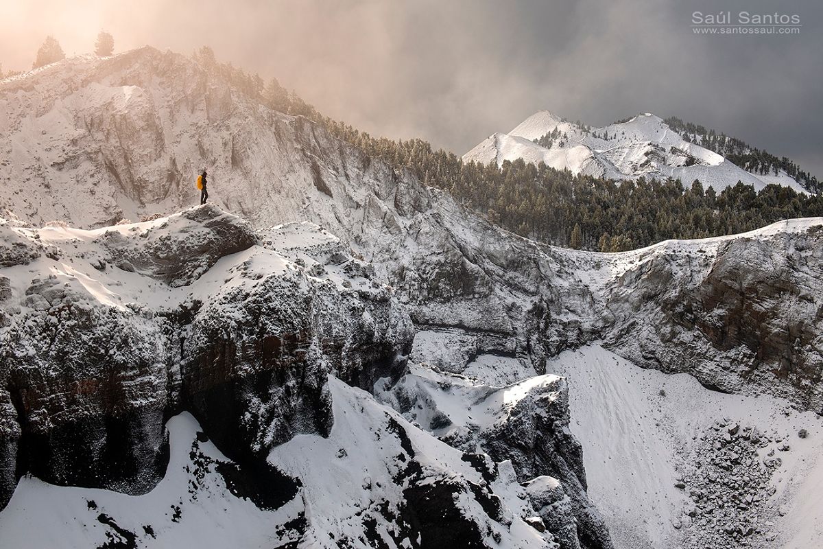 El amanecer ☀ de Saúl Santos en Los Alpes 🏔❄ palmeros