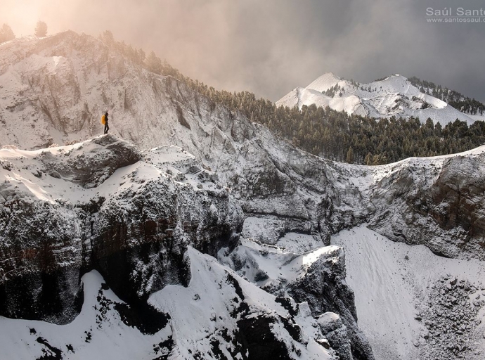 El amanecer ☀ de Saúl Santos en Los Alpes 🏔❄ palmeros