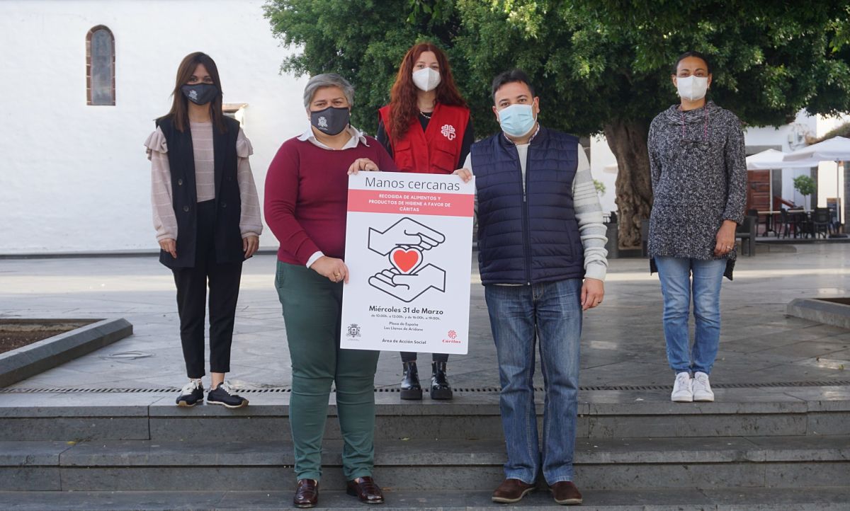 👏Los Llanos pone en marcha una recogida de alimentos🧃🥛🍞 que irán destinados a Cáritas