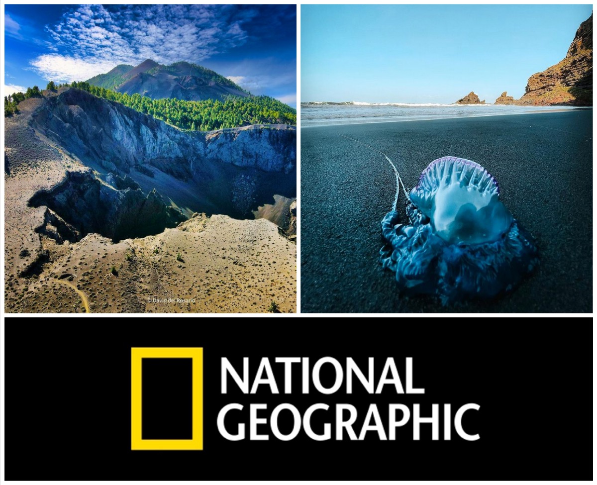 🟨 Dos paisajes de LaPalma ⛰️ entre las #TuFotoNatGeo 📸 de la semana 