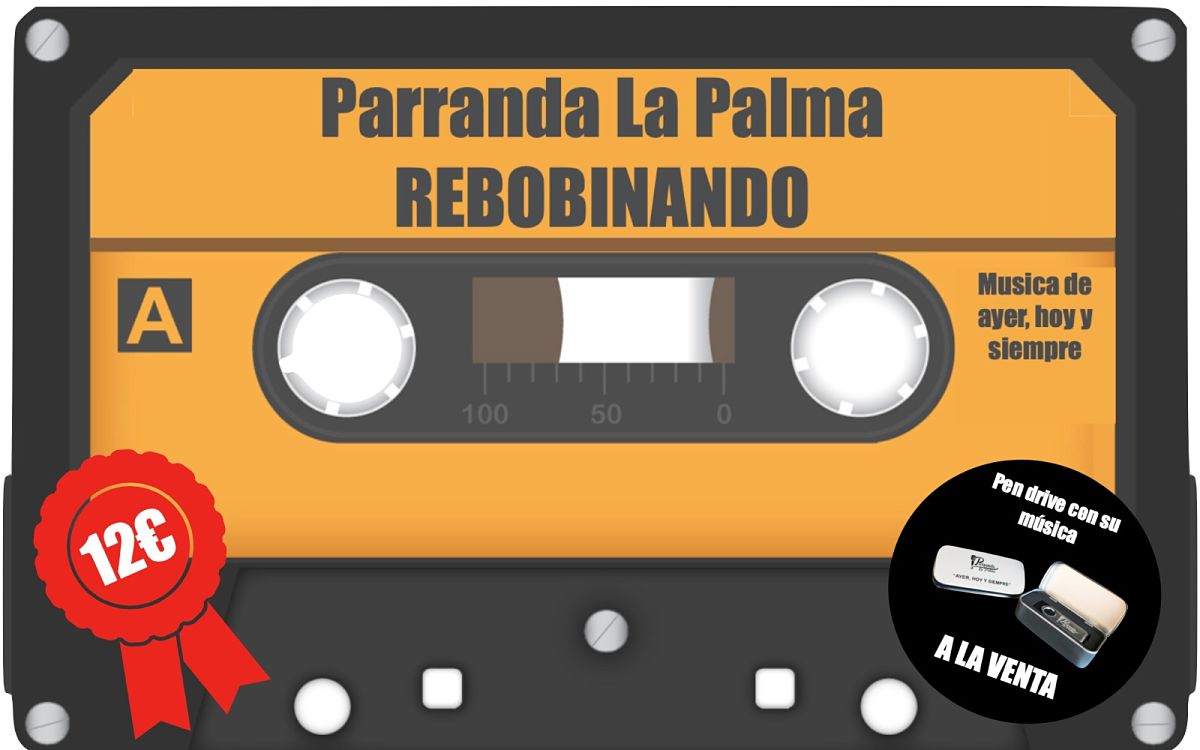  Ve la luz ‘Rebobinando’📼, el primer trabajo discográfico📀de Parranda La Palma🎶