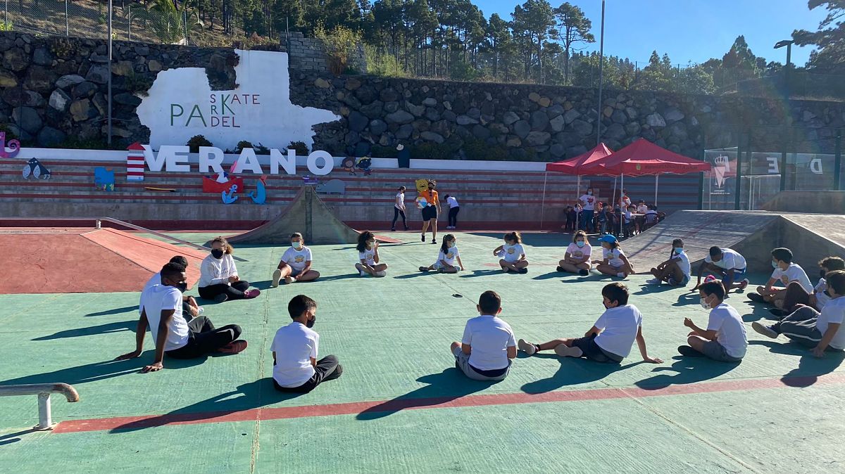 Arranca ‘Summer Camp’🌞, el primer campus de verano🏃‍♂️⛹️‍♀️ ‘en inglés’ de Fuencaliente 