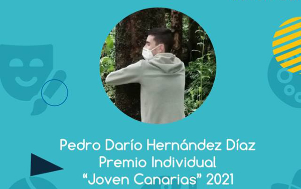 El palmero Pedro Darío Hernández, 🏅 premio Joven Canarias 2021 por su conciencia ambiental 🍃