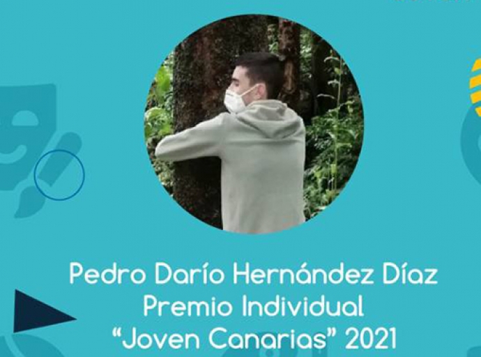 El palmero Pedro Darío Hernández, 🏅 premio Joven Canarias 2021 por su conciencia ambiental 🍃