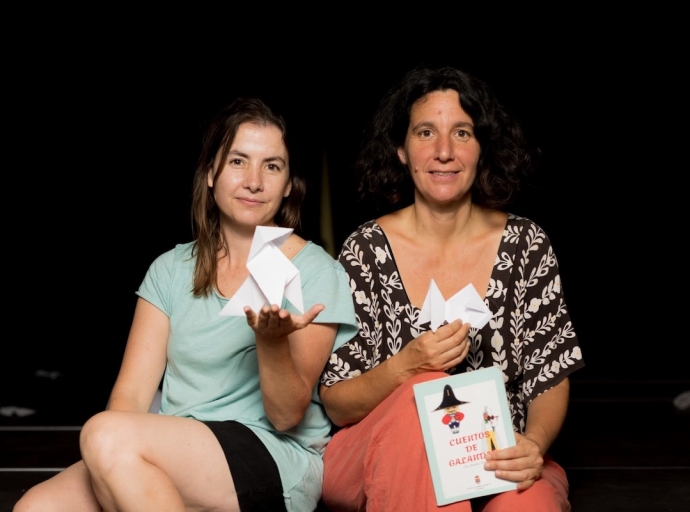 Elena Revuelta y María Buenadicha Fotografía de Andrew Gallego.