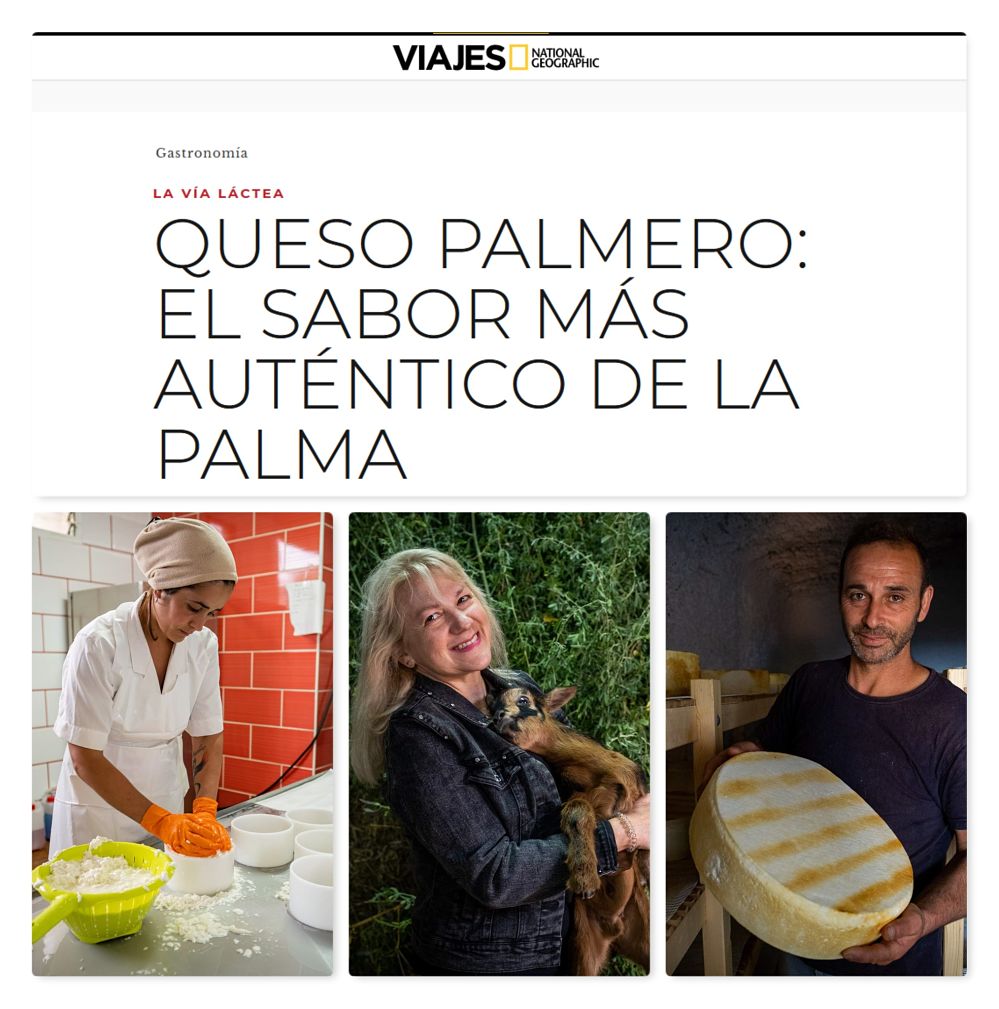 Y volvió NatGeo📰 a por más queso palmero🧀🐐