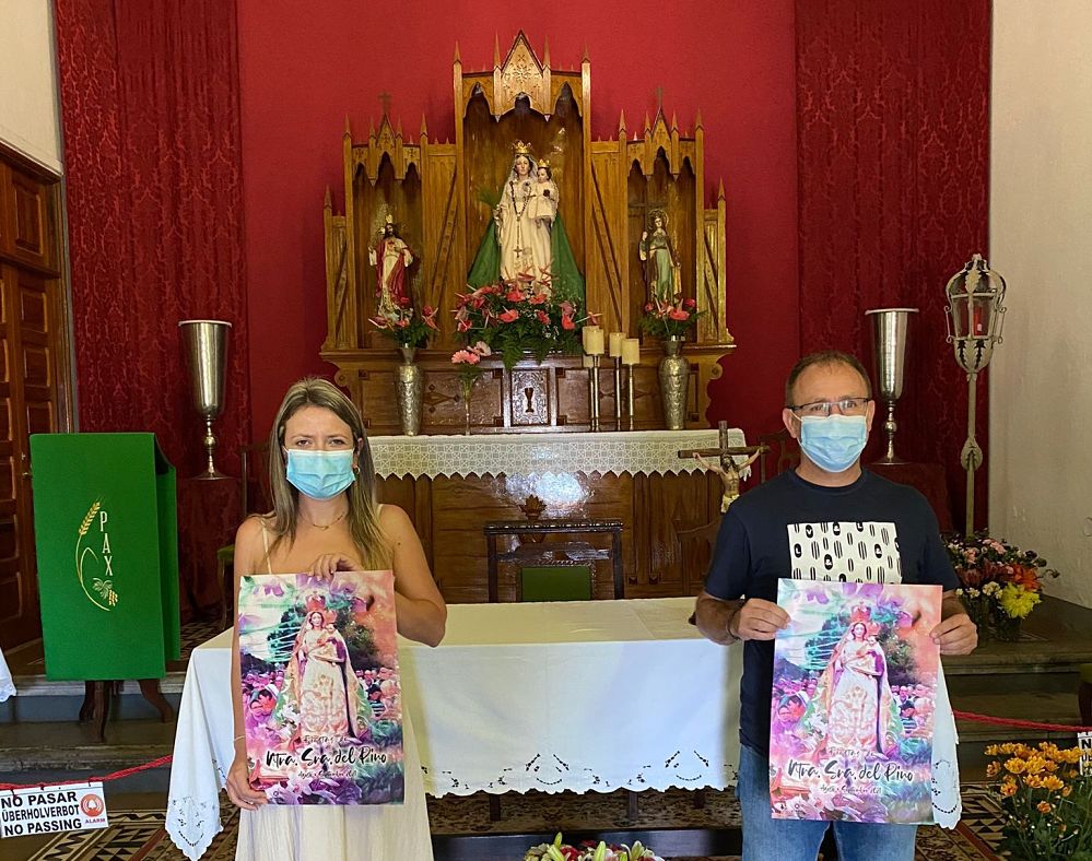 El Paso🌲 rinde culto a La Virgen del Pino💚 con actos adaptados a la situación sanitaria🦠