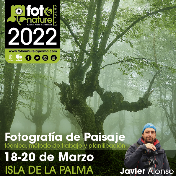 Fotonature 2022 📸 comenzará con un taller teórico y práctico sobre fotografía de paisaje 🍃, a cargo de Javier Alonso