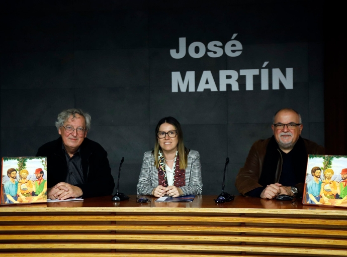 Presentan el catálogo del pintor🖌️palmero "José Martín" 🧑‍🎨
