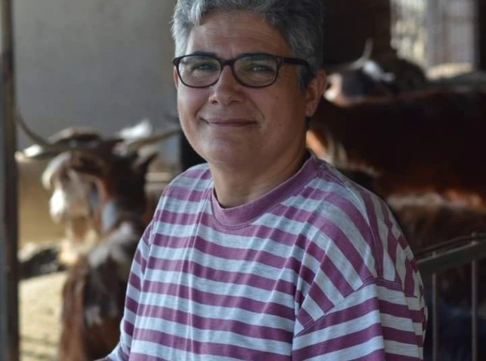 La 🐐🧀ganadera María Yolanda Rodríguez, reconocida en el Día de la Mujer rural👏 