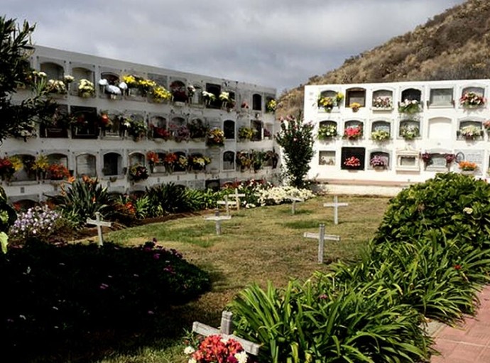 Una segunda vida 🔁 para el cementerio que arrasó el volcán 🌋