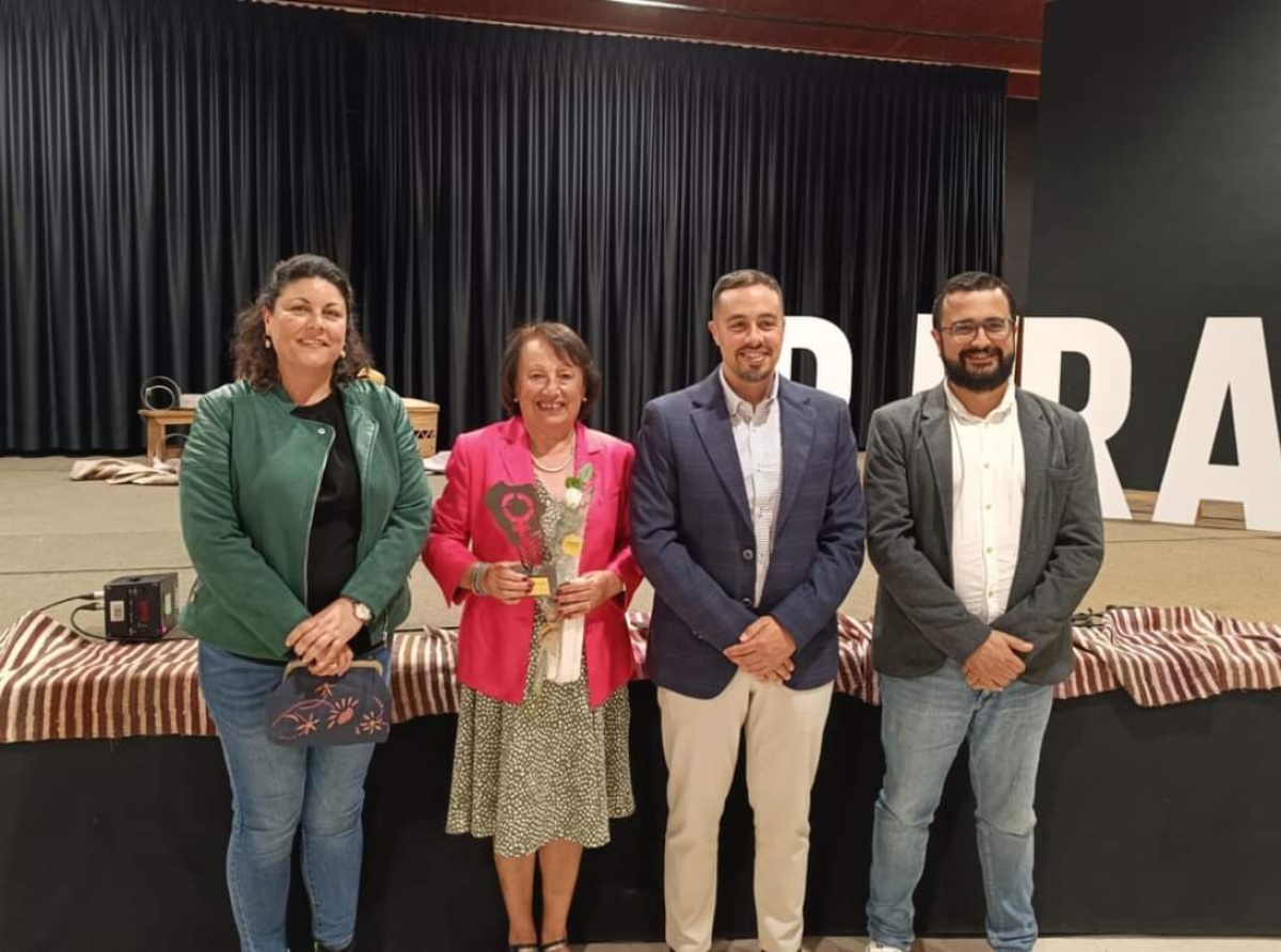  Mazo homenajea a 👩🏻‍🌾Andrea Avelina García por el Día de la Mujer Rural🎋 